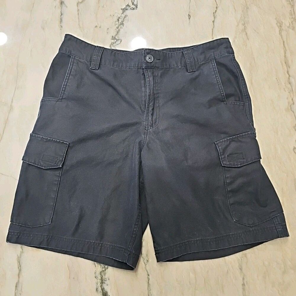 Magellan Outdoors Men’s Cargo Shorts Black Size 34
